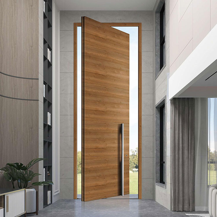 Haupteingang MDF-Drehtür